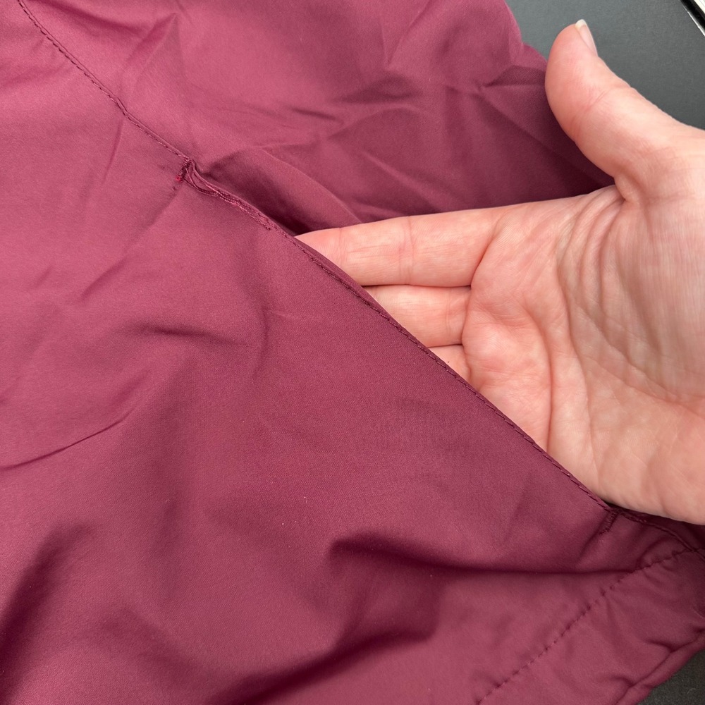 Mens Sport Tek Pullover Jacket XL Burgundy Schwan's Windbreaker Lightweight - Picture 8 of 13